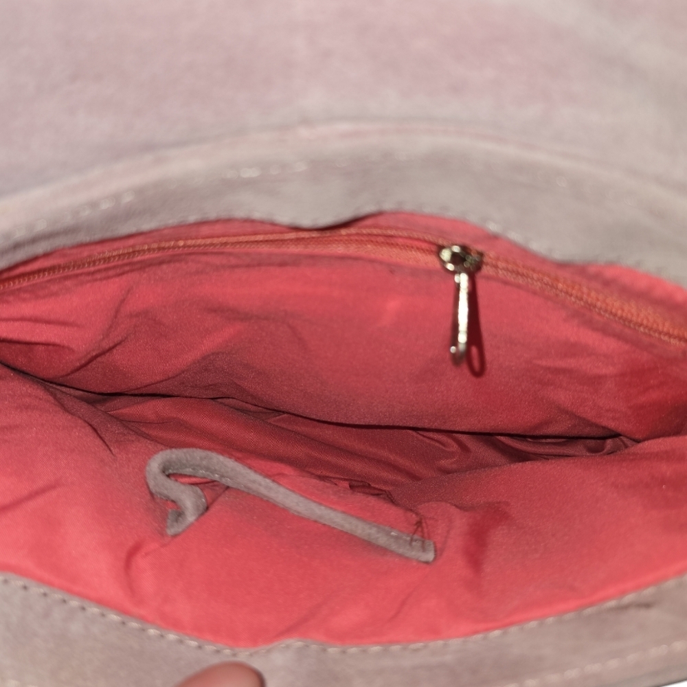 Womens blush pink leather purse, NWOT! - Picture 3 of 3